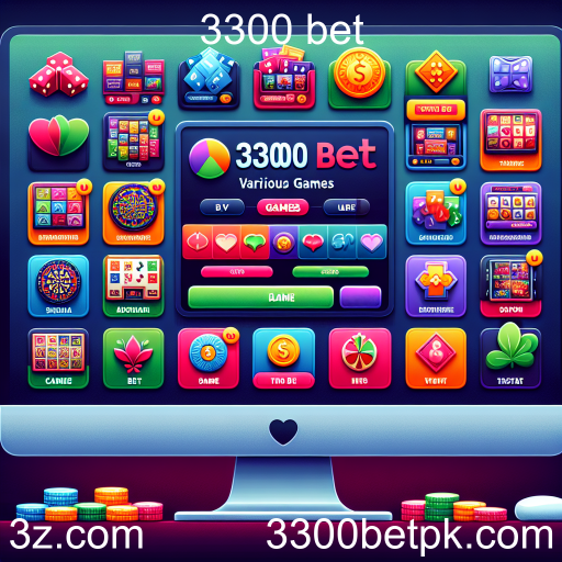 Explore a Diversidade de Jogos em 3300 Bet